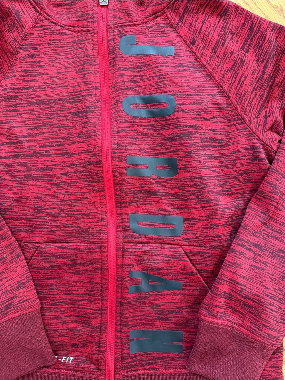 Boy’s Jordan Brand Therma-Fit Zip Up Hoodie/Jacket. Size Small 8-10. Like New.